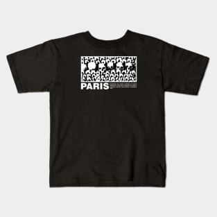 Paris catacombs Kids T-Shirt